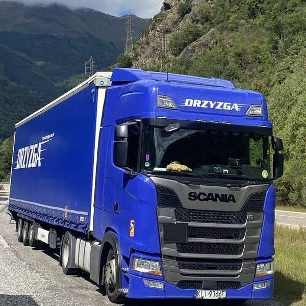 niebieska-scania-gory